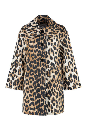 Leopard print jacket-0
